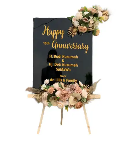 Papan Bunga Akrilik Bahar Utara