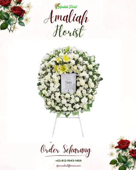 Krans Bunga Duka Bahar Utara